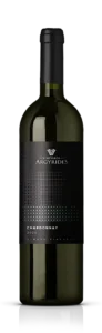 Argyrides Chardonnay white wine bottle