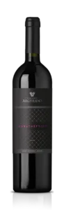 Argyrides Maratheftiko red wine bottle