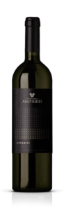 Argyrides Viognier white wine bottle