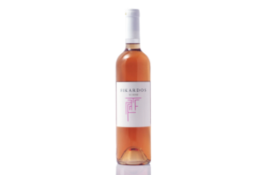 Fikardos Rose wine bottle