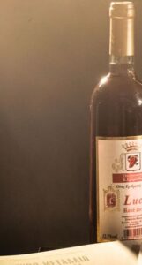 Lucy wine bottle