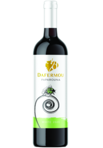 Paparouna White wine bottle
