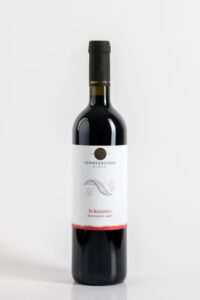Velvet wine bottle